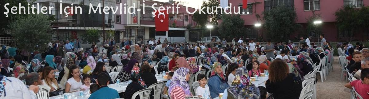 Şehitler İçin Mevlid-İ Şerif Okundu