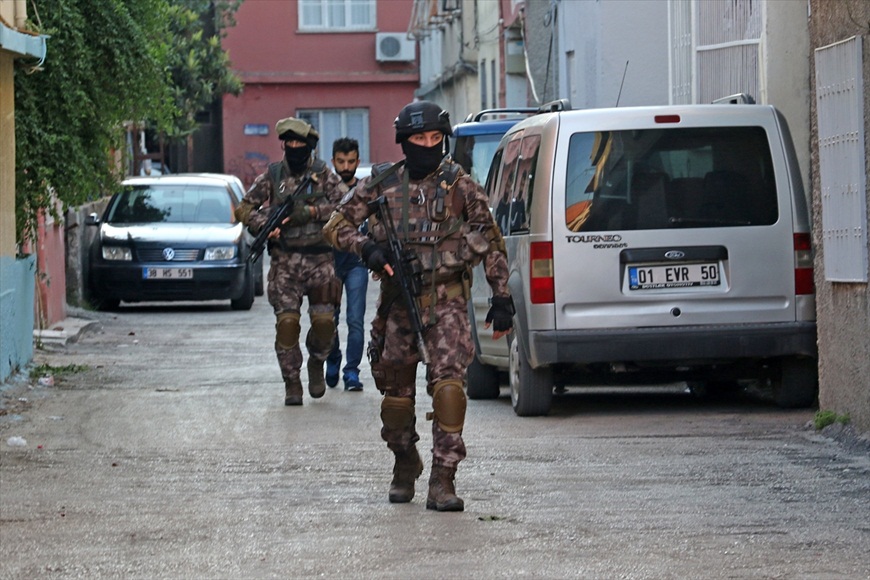 Adana'da terör operasyonu