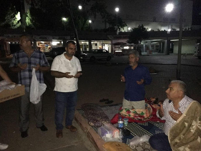 Köprü yardımlaşma derneğinden hasta yakınlarına destek..