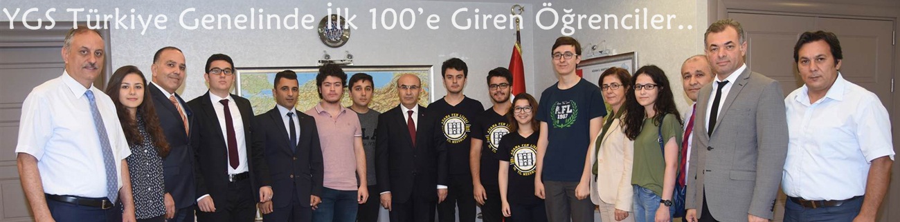 YGS Türkiye Genelinde İlk 100’e Giren Öğrenciler..