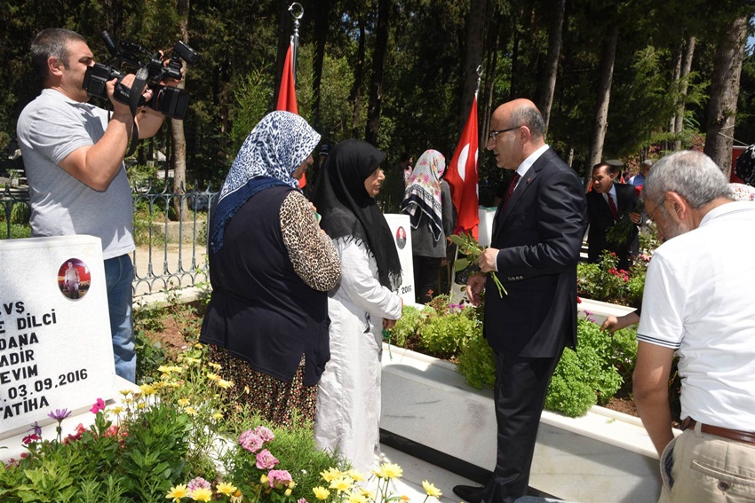 Vali Demirtaş, Ramazan Bayramı Arefesinde Ziyaretlerde Bulundu
