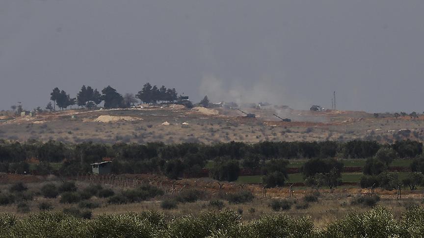 Terör örgütü PKK/PYD'den Azez'e havan topu saldırısı