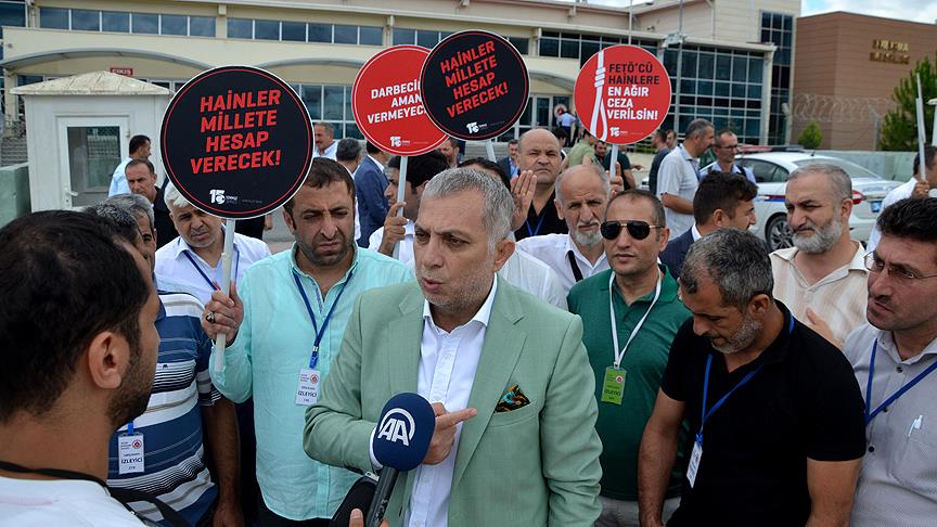 'Bir an evvel hainlerin hakkettikleri cezayı bulmasını istiyoruz..'