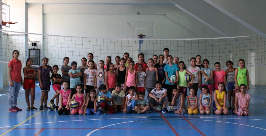 Voleybol İl Spor Okulları Devam Ediyor