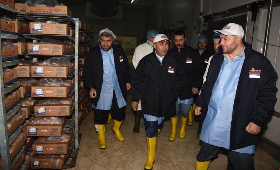 Vali Demirtaş, Beyza Piliç Tesislerinde İncelemelerde Bulundu..