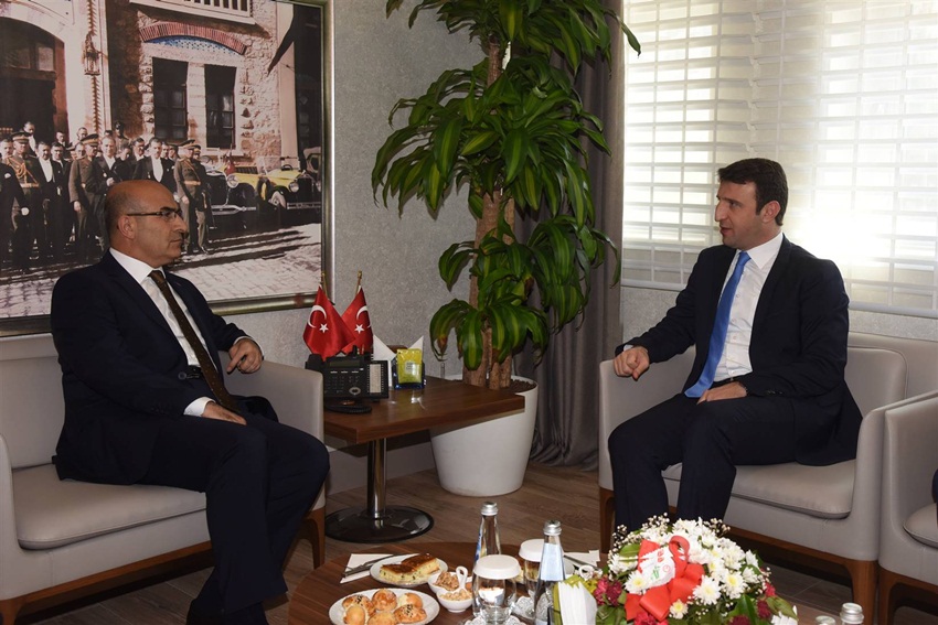 SGK Bakan Yardımcısı Yegin’den Vali Demirtaş’a Ziyaret..