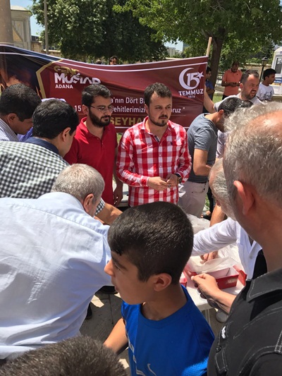 Genç MÜSİAD Adana Üyeleri 15 Temmuz Şehitlerini Yâd Etti..