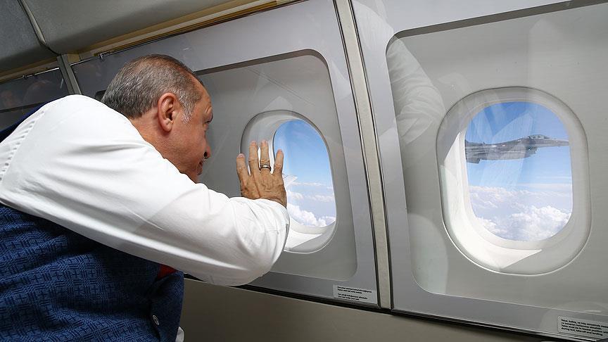 Cumhurbaşkanı Erdoğan Ankara'ya geldi