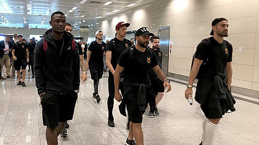 Galatasaray'ın rakibi Östersunds, İstanbul'a geldi