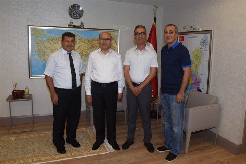 Şakirpaşa Genç Spor Kulübü Yöneticilerinden Vali Demirtaş’a Ziyaret