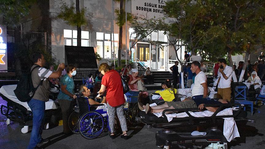 Ege Denizi'nde 6,3 büyüklüğünde deprem