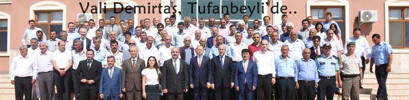Vali Demirtaş, Tufanbeyli’de