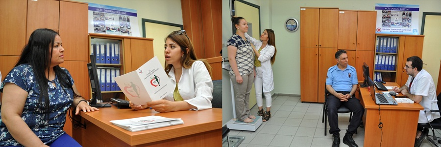 Adana Adliyesi çalışanlarına diyetisyen hizmeti