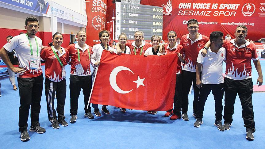 İşitme Engelliler Olimpiyatları'nda Türkiye 46 madalyayla 4. oldu