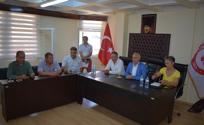 Başkan Gökçe muhtarlarla bir araya geldi