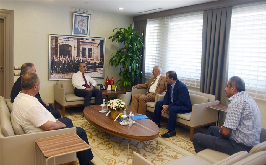 Sözütek ve Özbey Başkanlar Vali Demirtaş’ı Ziyaret Etti..