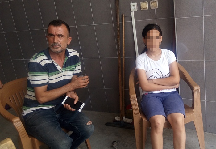Evden kaçan genç kız polise teslim edildi
