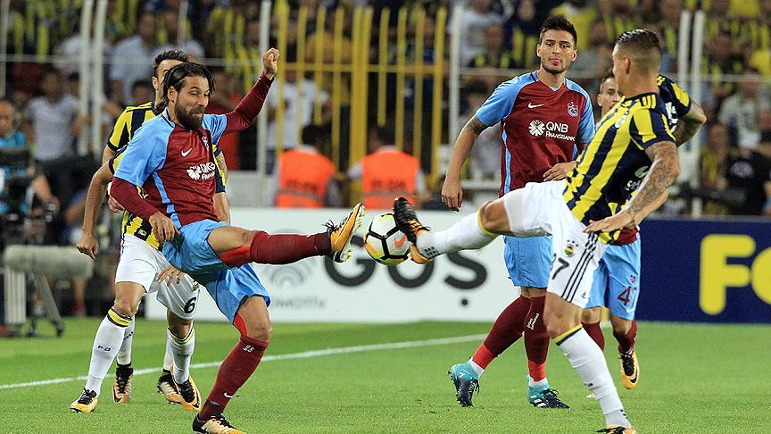 Trabzonspor ile Fenerbahçe 1-1 berabere kaldı