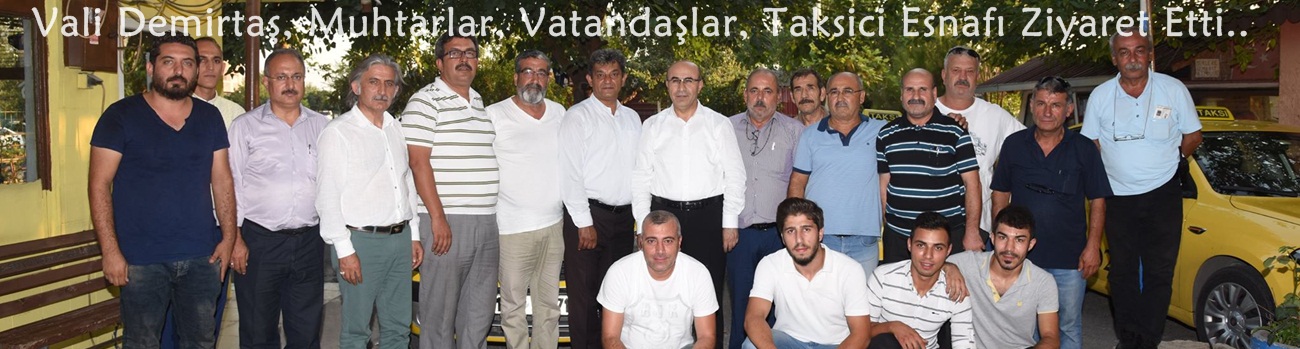 Adana Valisi Demirtaş'tan ziyaret