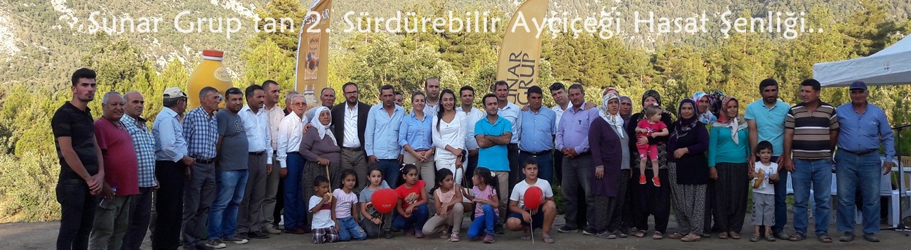 Sunar Grup’tan 2. Sürdürebilir Ayçiçeği Hasat Şenliği..
