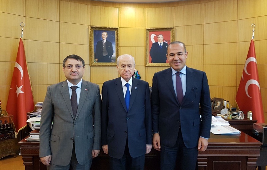 Başkan Sözlü’den Bahçeli’ye ziyaret