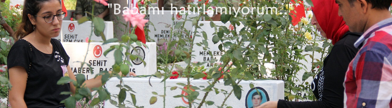 Hiç hatırlamadığı babasıyla 21 yıldır mezarda bayramlaşıyor 