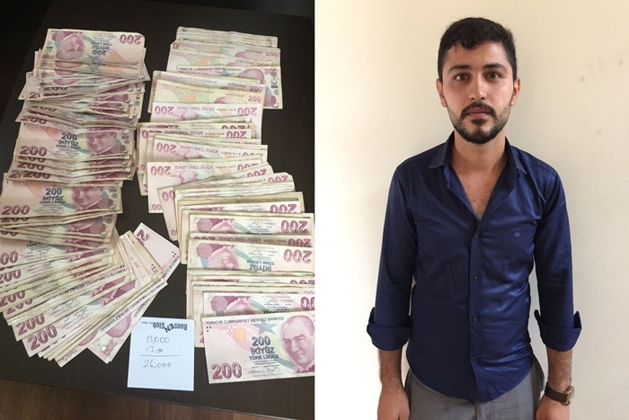 Taşındığı evde unutulan parayı harcadı