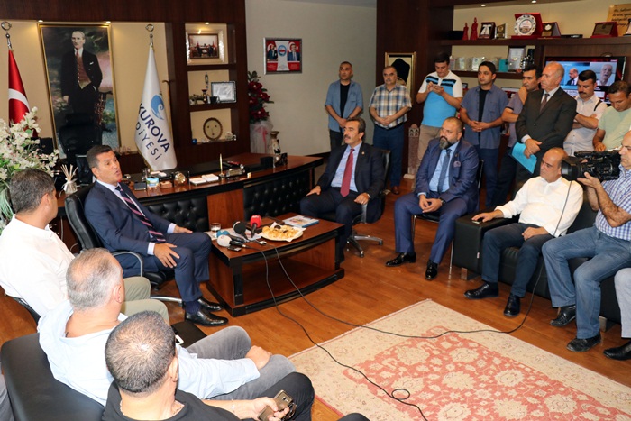 Sarıgül'den Başkan Çetin'e geçmiş olsun ziyareti