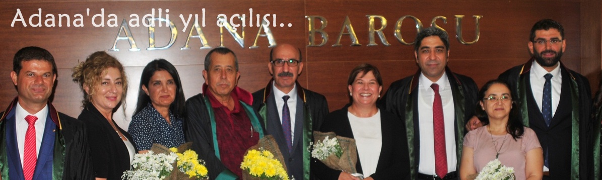 Adana'da adli yıl açılışı 