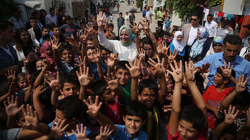 'Türkiye hiç bir mazlumu bombaların acımasızlığına terk etmedi..'