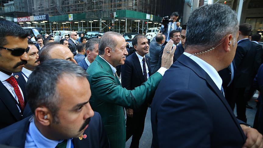 Cumhurbaşkanı Erdoğan ABD'de