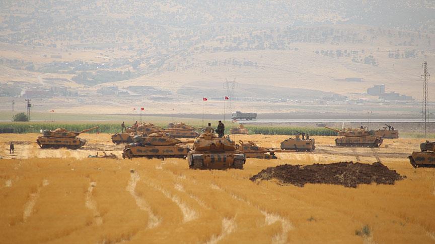 Silopi-Habur bölgesindeki tatbikat yedinci gününde