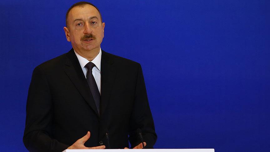 Aliyev'den Erdoğan'a taziye mesajı