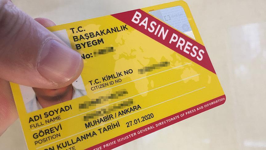 889 gazetecinin sarı basın kartı iptal edildi