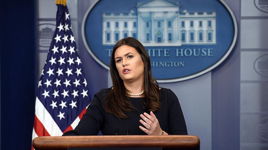 Sanders: Trump Suriye konusunda seçenekleri değerlendiriyor