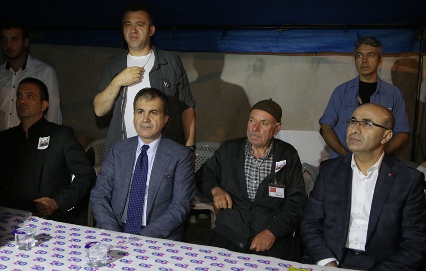 Çelik, Şehit Bolat'ın yakınlarına taziye ziyareti..