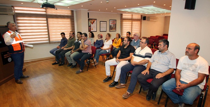 Güney Yüreğir Sulama Birliği’nde Yangın Tatbikatı