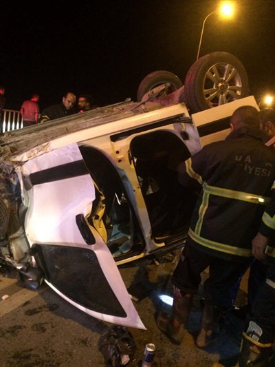 Adana'da trafik kazası: 2 yaralı