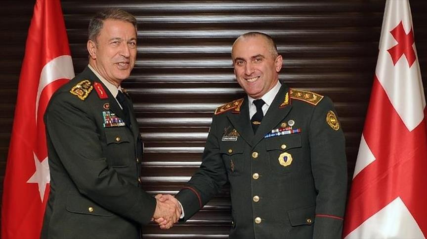 Genelkurmay Başkanı Orgeneral Akar Gürcistan'da