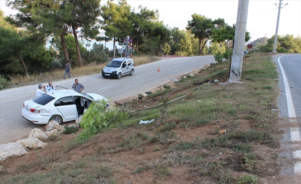 Adana'da trafik kazası: 2 yaralı