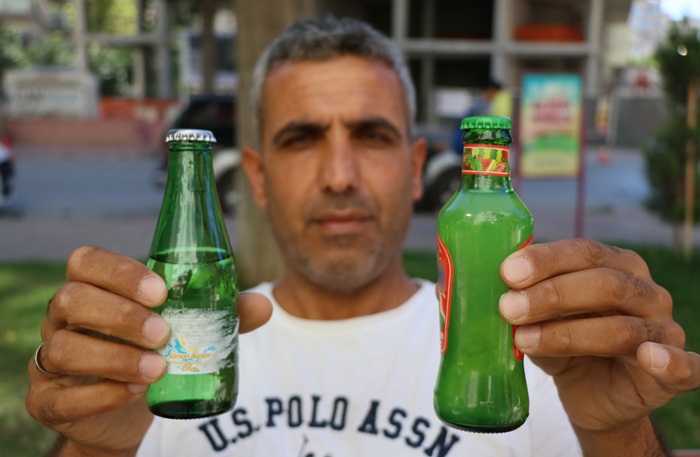 Aldığı sodanın içinden çıkan cisim şok etti