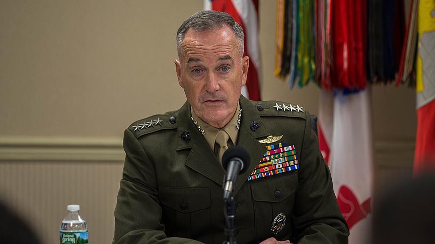 ABD Genelkurmay Başkanı Dunford'dan Türkiye açıklaması