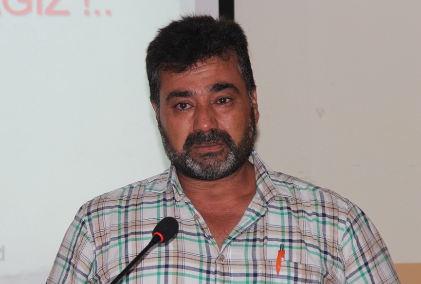 Şehit babası hem ağladı hem ağlattı