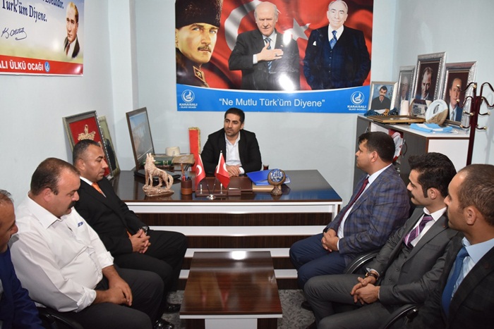 Ülkü Ocakları Adana İl Başkanı Emin Canlı’dan Karaisalı İlçe Teşkilatına Ziyaret