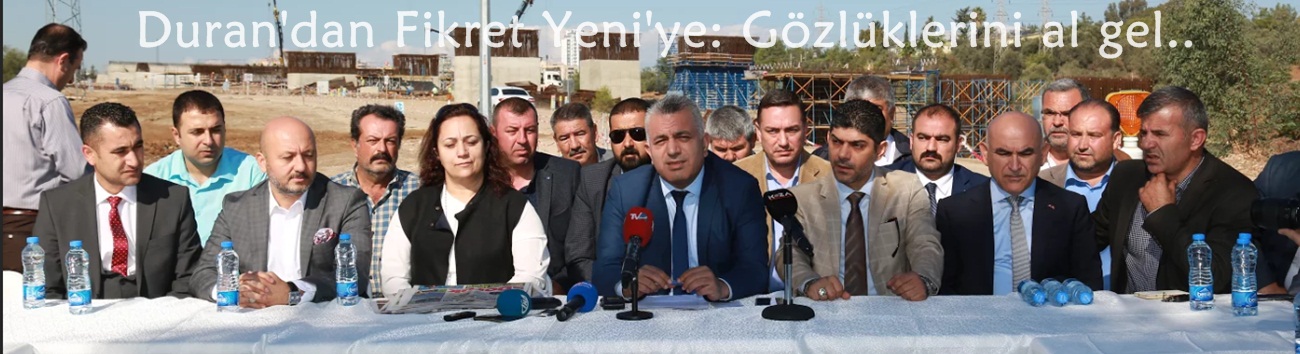 Sertan Duran'dan Fikret Yeni'ye: Gözlüklerini al şantiyeye gel