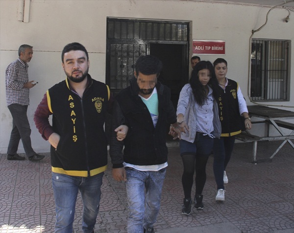 Adana'da marketten hırsızlık iddiası 