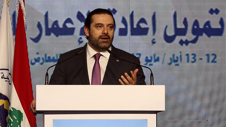 Lübnan Başbakanı Hariri istifa ettiğini açıkladı