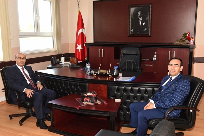 Vali Demirtaş’dan Çukurova Kaymakamı Sarı'ya Ziyaret..