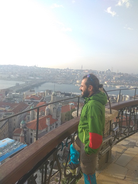 Galata Kulesi’nden Tarihi Atlayış Gerçekleşti