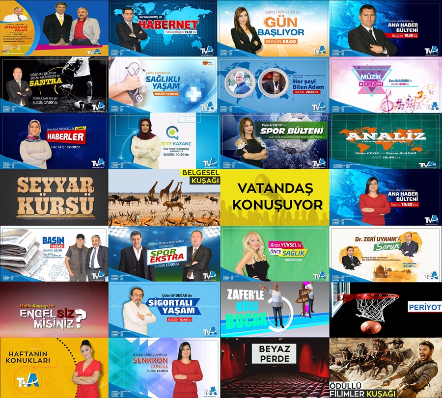 TV A'da (Kanal A) Yeni Yayın Dönemi..